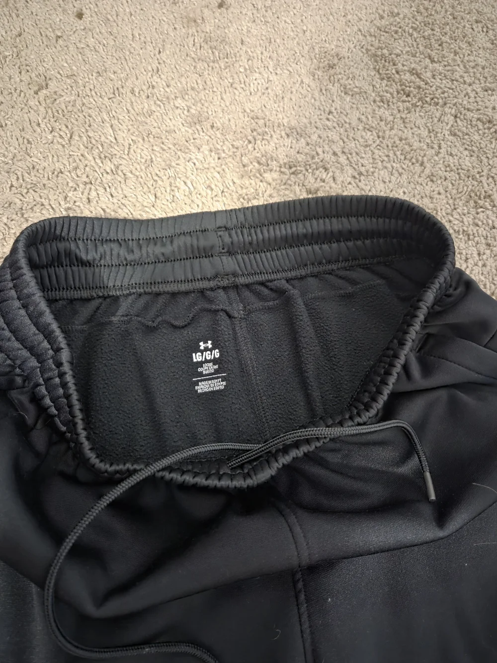 Under Armour Black Athletic Jogger Pants